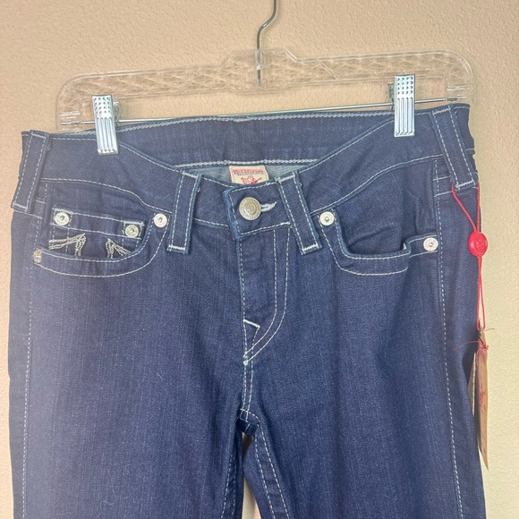 NWT True Religion Ball & Chain Hi-Rise Boot Cut Jeans size 30 - Picture 3 of 9